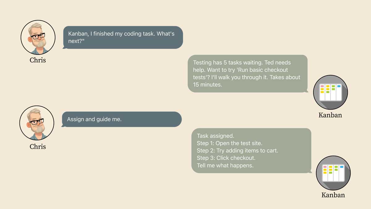 Pitch presentation with personas and system architecture