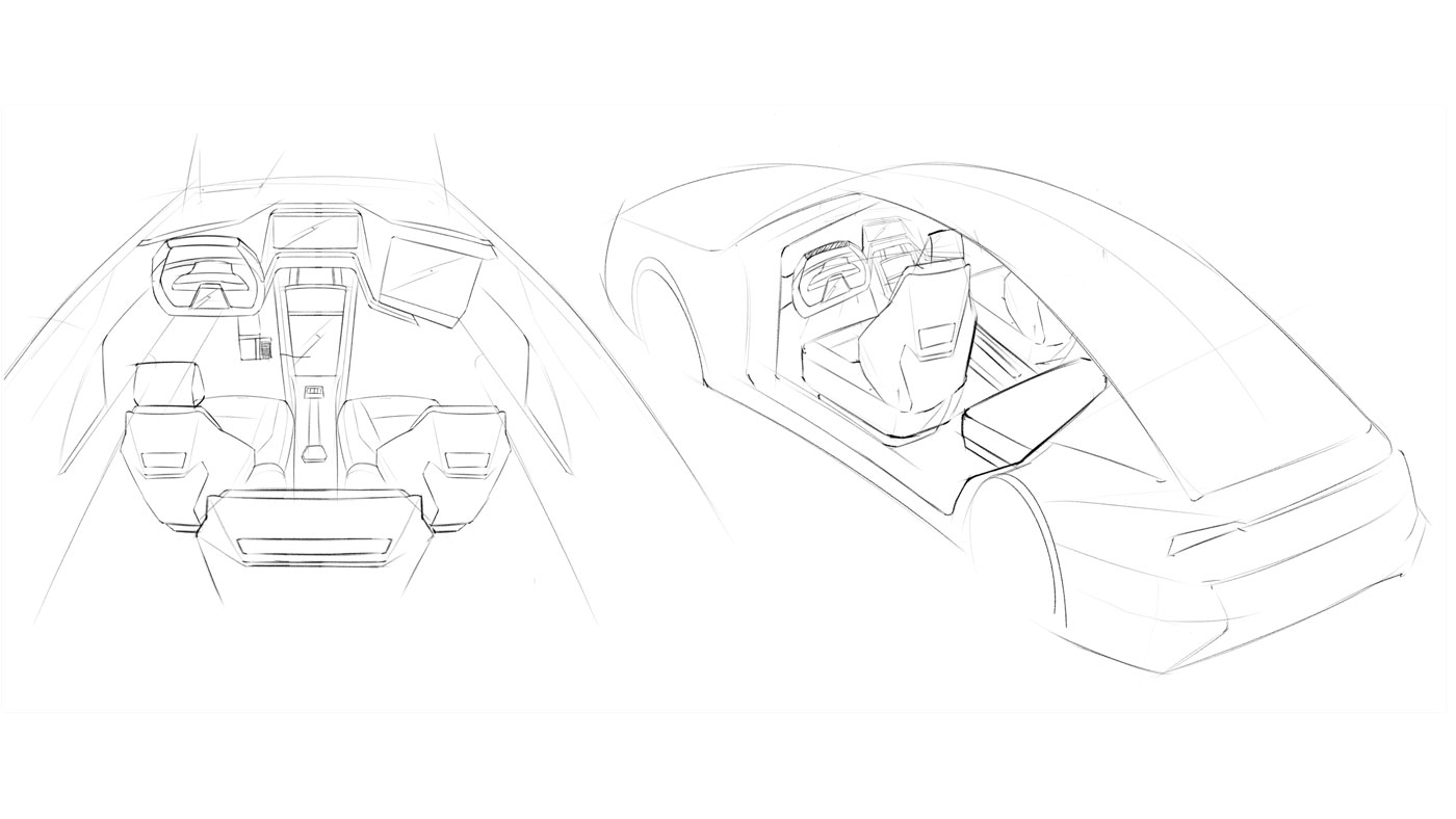 Early sketches and ideation