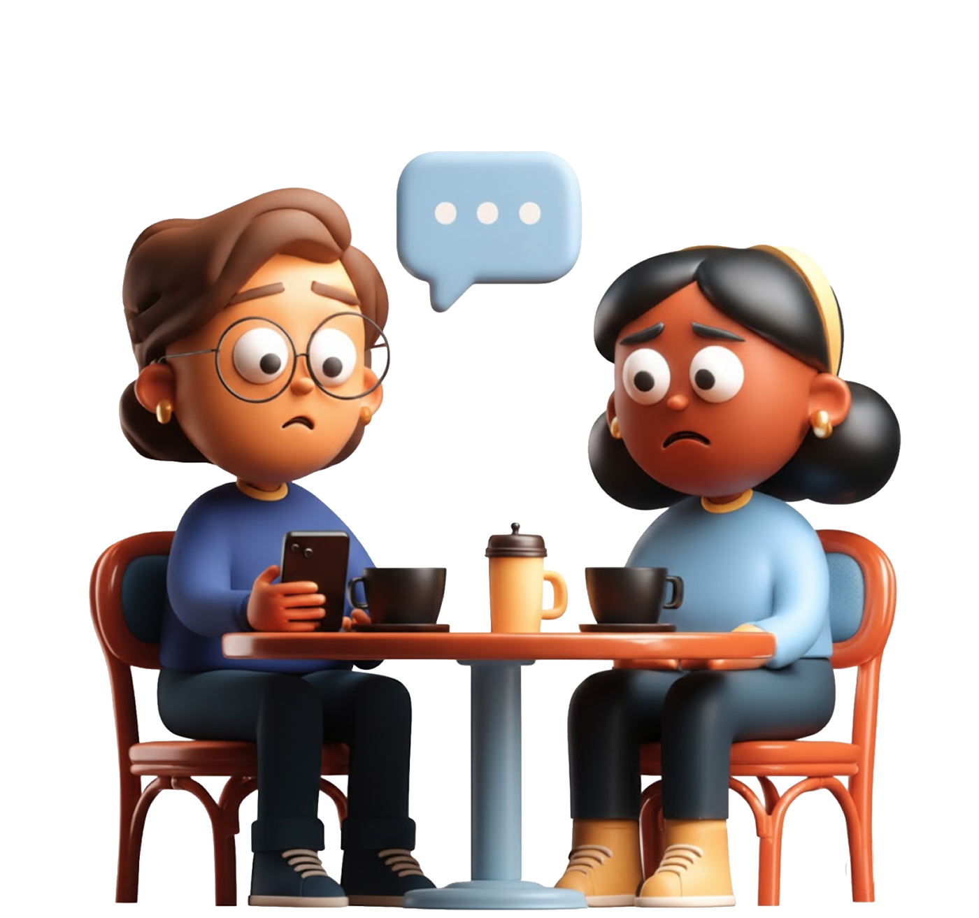 They interrupt real connection